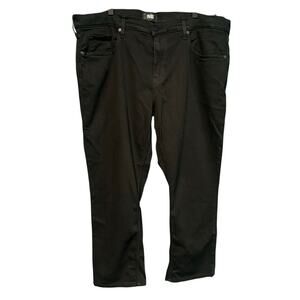 PAIGE Federal Slim Straight Black Shadow Stretch Pant Jean Men's 40